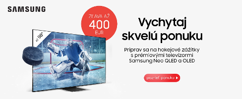 Samsung TV zľava až 400€
