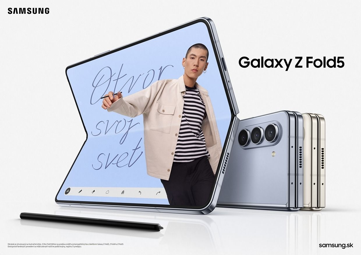 Samsung Galaxy Z Fold5.