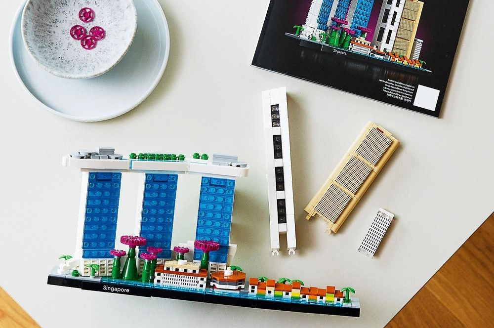 Stavebnica Architecture LEGO Singapur.