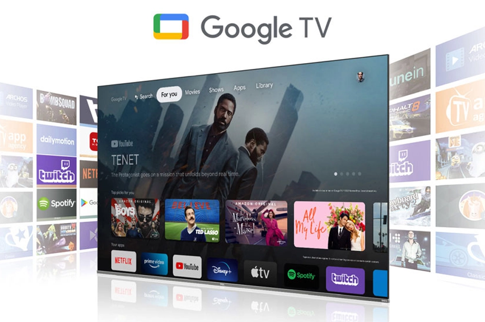 Smart TV TCL ponka množstvo aplikci.