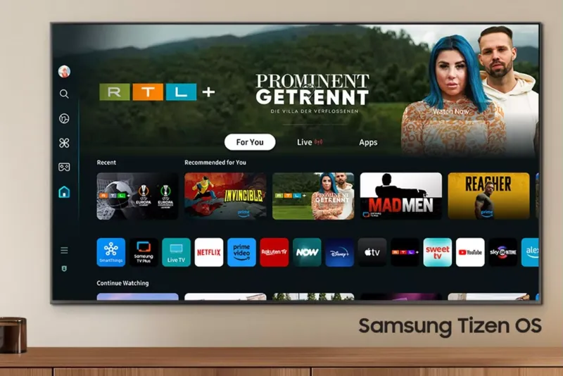 Smart TV Samsung.