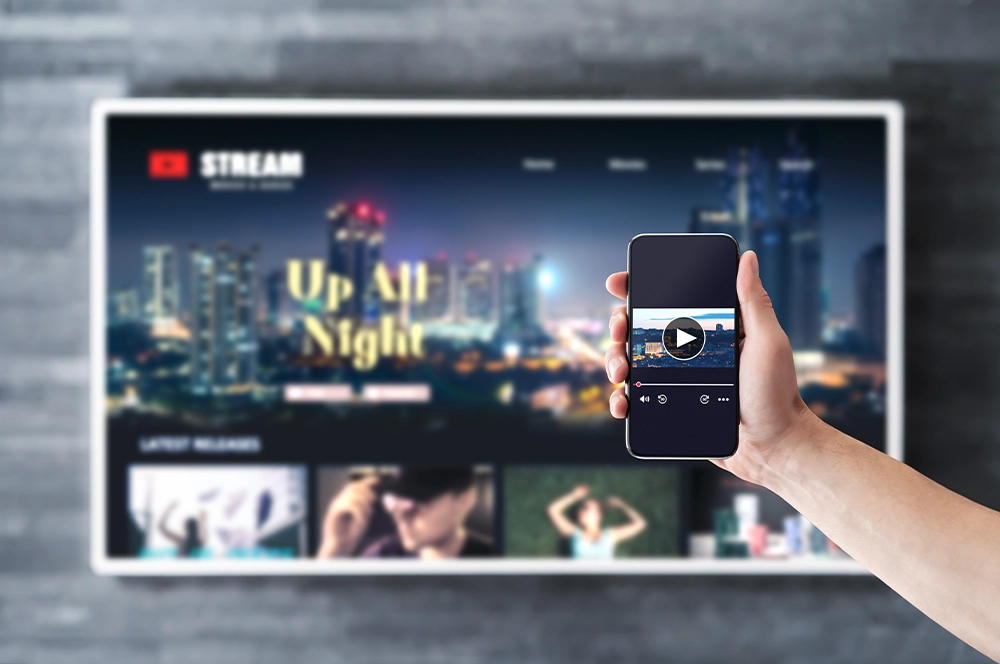 Android TV box umožňuje aj streamovanie obsahu.