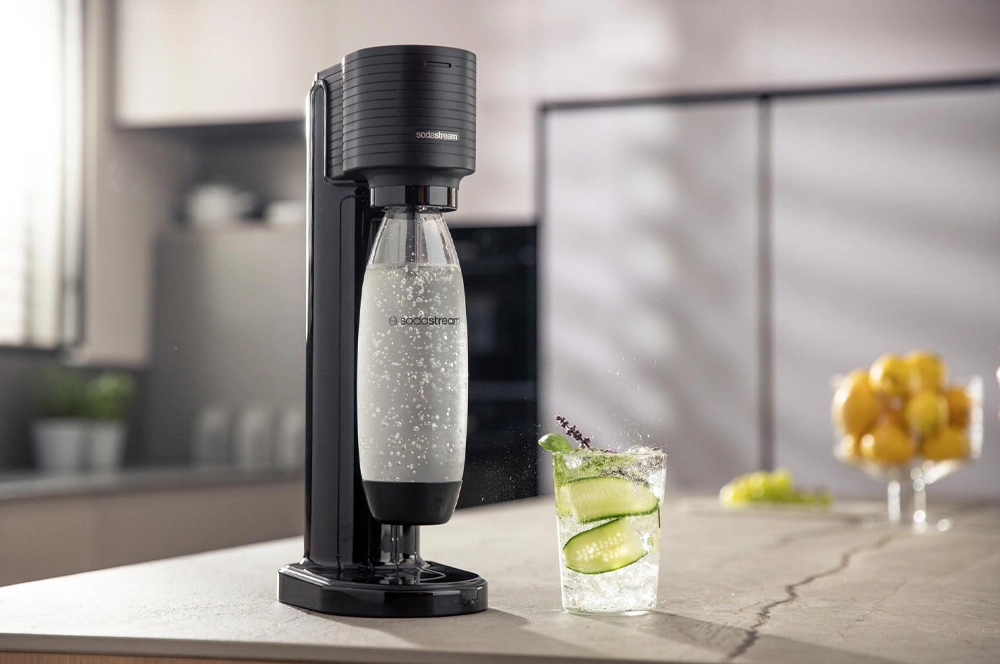 Lacn SodaStream vrobnk Gaia Black.