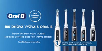 Oral-B - 100 dní záruka vrátenia peňazí