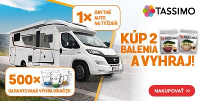 TASSIMO súťaž - zakúpte si 2 balenia kávy a vyhrajte!