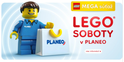 LEGO® Soboty v PLANEO