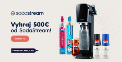 Vyhraj 500 EUR so SodaStream