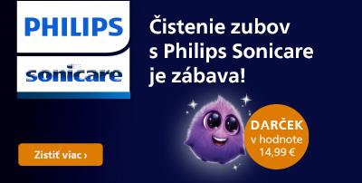 PHILIPS detské kefky Sonicare for Kids s darčekom zadarmo!