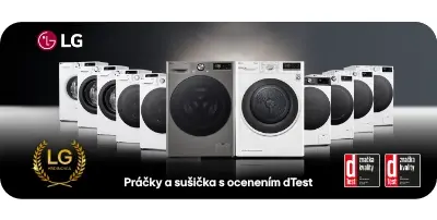 LG práčky a sušička dTest