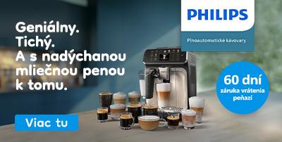 Záruka vrátenia peňazí 60 dní na kávovary Philips