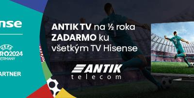 Antik TV na 6 mesiacov zadarmo k vybraným televízorom